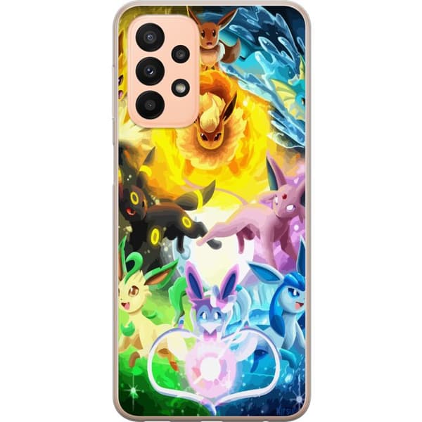 Kompatibelt Mobildeksel til Samsung Galaxy A23 Pokemon