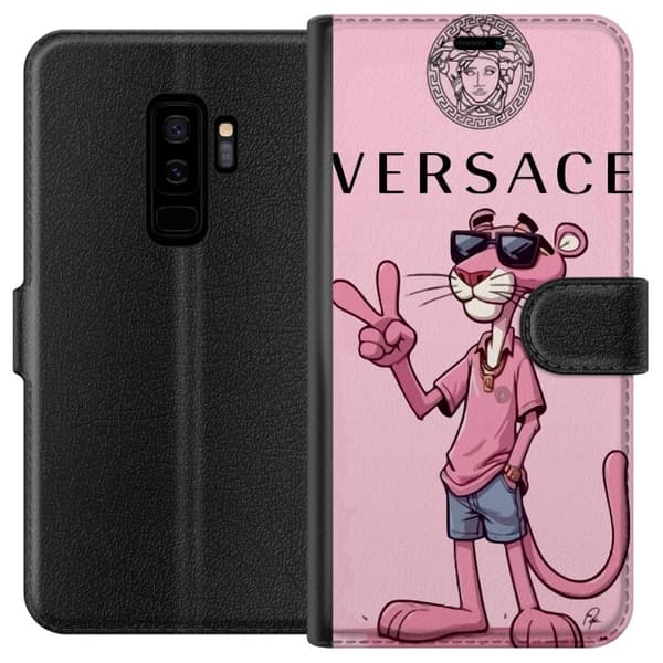 Kompatibel Tegnebogsetui til Samsung Galaxy S9+ Pink Panter Mærke