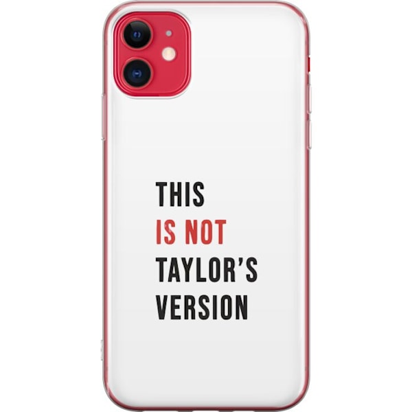 Apple iPhone 11 Gennemsigtig cover Taylor