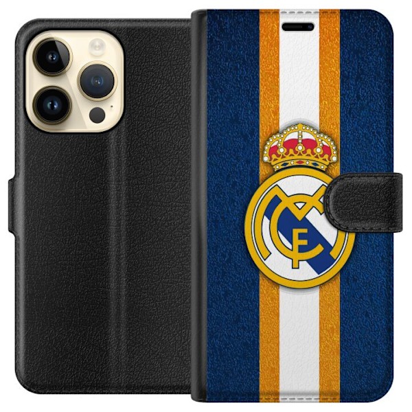 Apple iPhone 14 Pro Tegnebogsetui Real Madrid CF