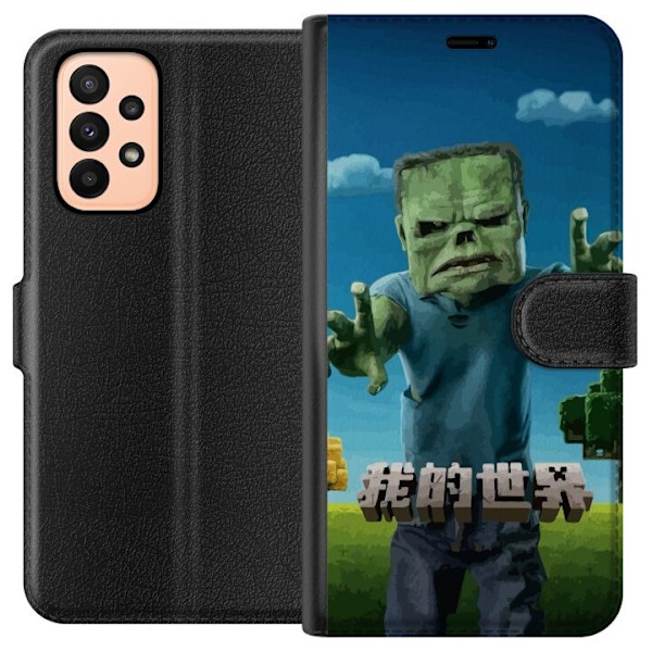 Samsung Galaxy A23 Tegnebogsetui A Minecraft Movie