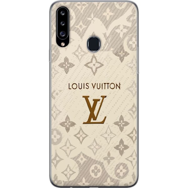 Samsung Galaxy A20s Genomskinligt Skal LV Vibes