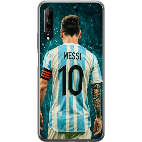 Huawei P smart Pro 2019 Genomskinligt Skal Messi