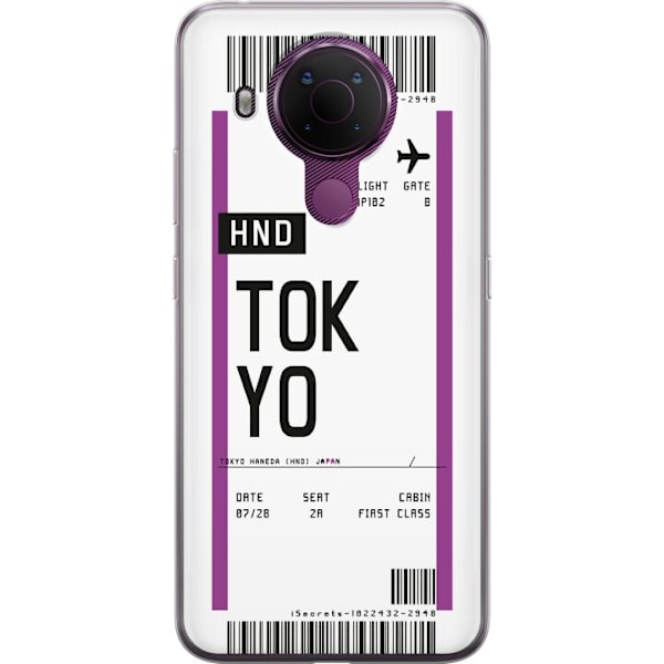 Nokia 5.4 Genomskinligt Skal Tokyo