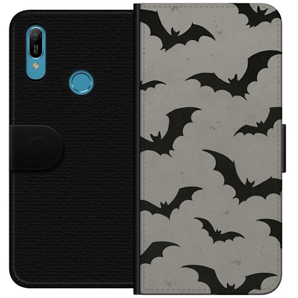 Huawei Y6 (2019) Tegnebogsetui Flutterprint