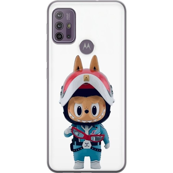 Motorola Moto G10 Gennemsigtig cover How2work Labubu Monstre x