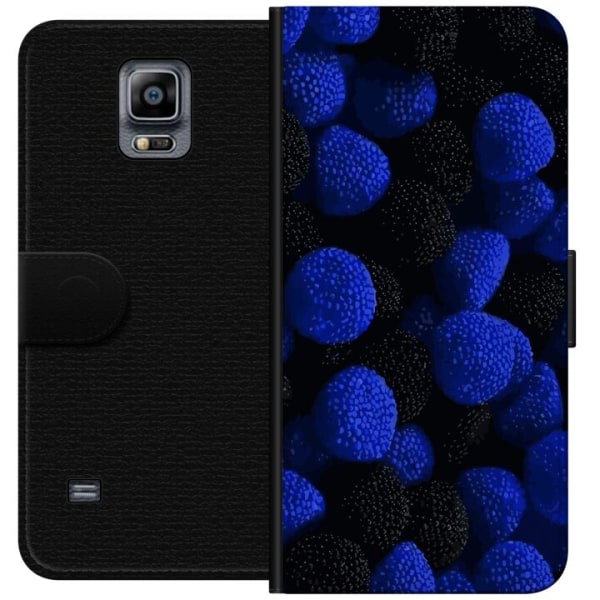 Samsung Galaxy Note 4 Plånboksfodral Blå Godisbitar