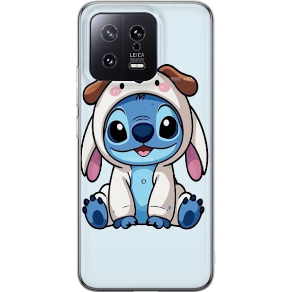 Xiaomi 13 Läpinäkyvä kuori Stitch Koirapuku Lilo & Stitch Disney Hauska Design Sininen Avaruusolento Sarjakuva Hahmo Suosittu Lapsille Suosittu Dis
