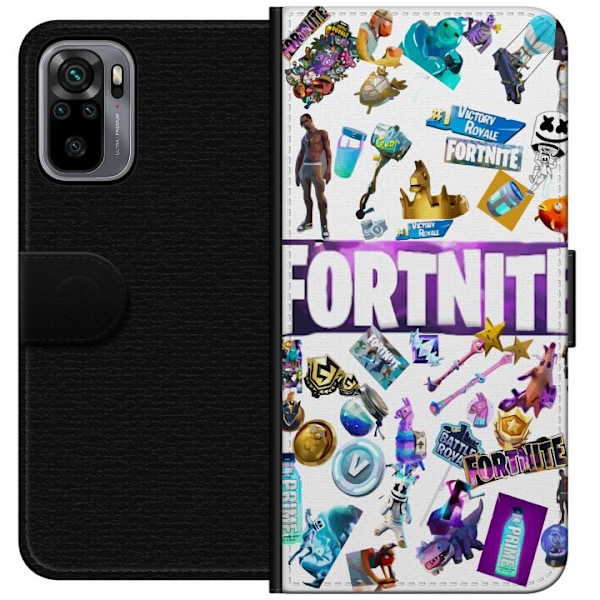 Xiaomi Redmi Note 10S Lommeboketui Fortnite