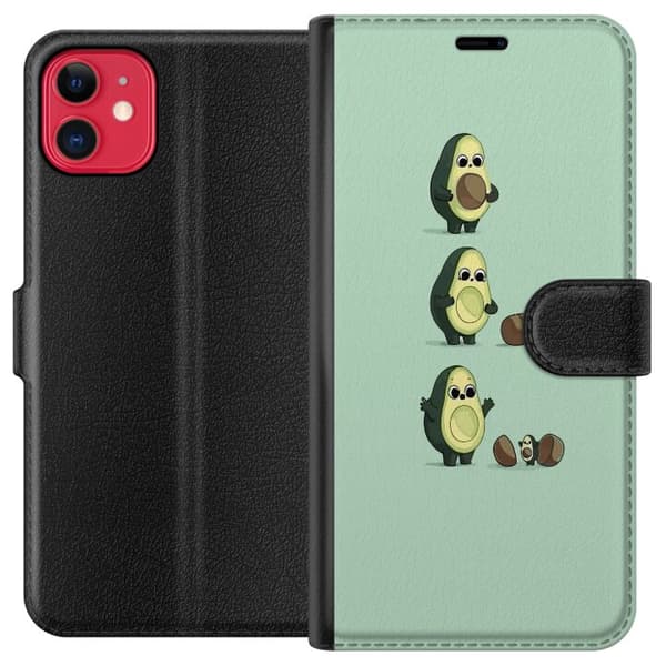 Kompatibel Tegnebogsetui til Apple iPhone 11 Avocado