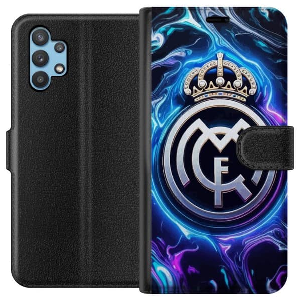 Kompatibel Tegnebogsetui til Samsung Galaxy A32 5G Real Madrid