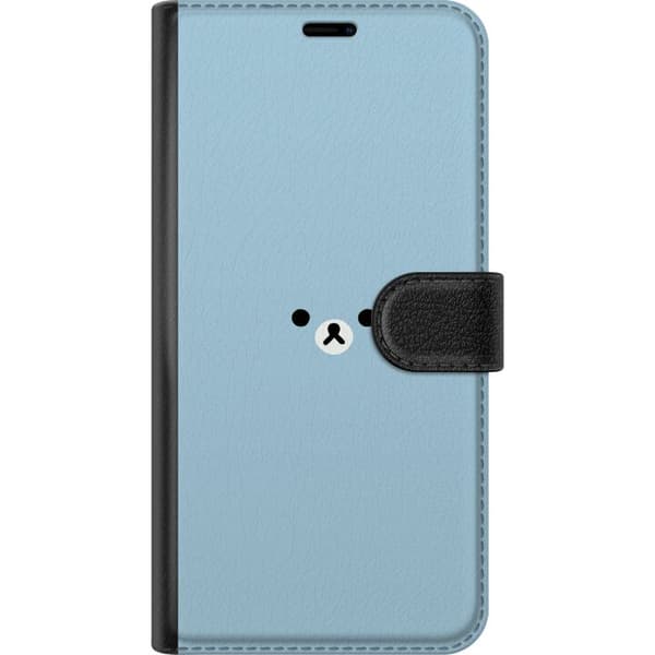 Kompatibel Tegnebogsetui til Samsung Galaxy A32 5G Blå bamse