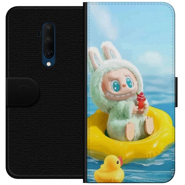 OnePlus 7T Pro Tegnebogsetui Labubu Macaron-serie
