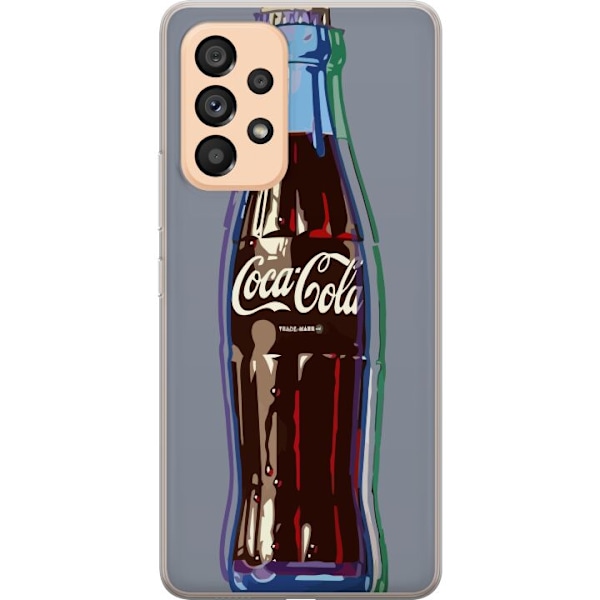 Samsung Galaxy A53 5G Läpinäkyvä kuori Coca Cola
