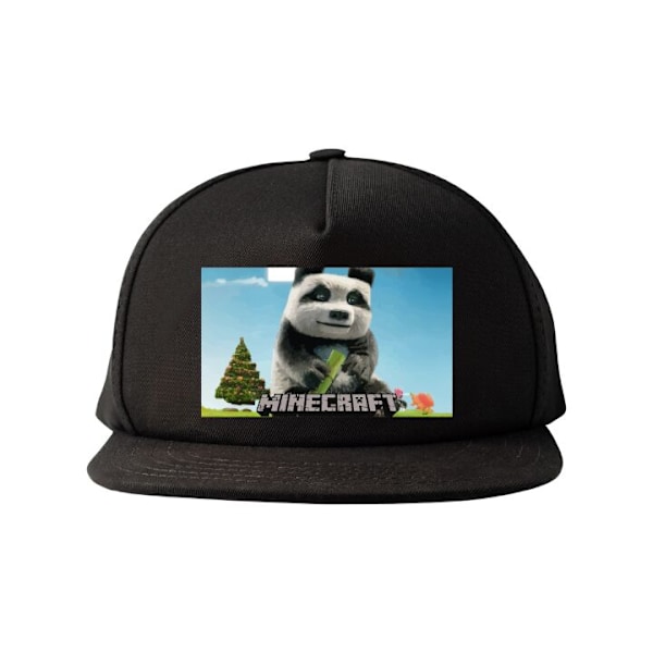 Snapback for Voksen | Justerbar Caps A Minecraft Movie svart one size