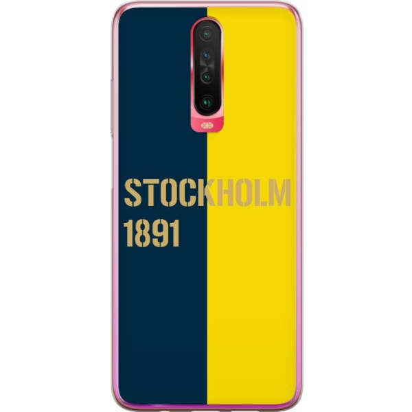 Xiaomi Redmi K30 Gennemsigtig cover Stockholm 1891