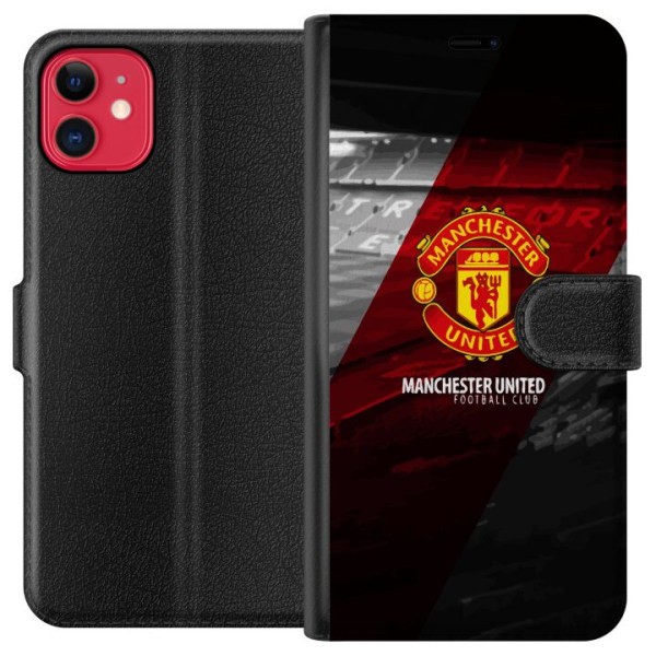 Apple iPhone 11 Lompakkokotelo Manchester United FC
