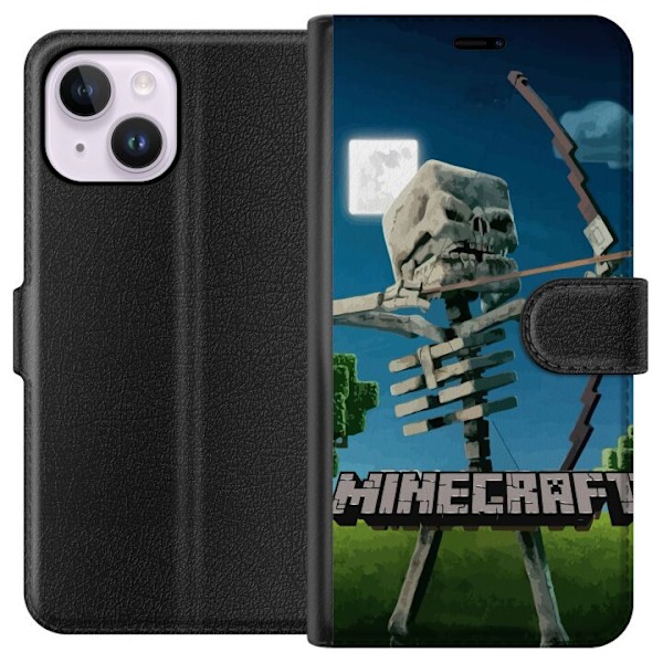 Apple iPhone 15 Plus Lompakkokotelo A Minecraft Movie