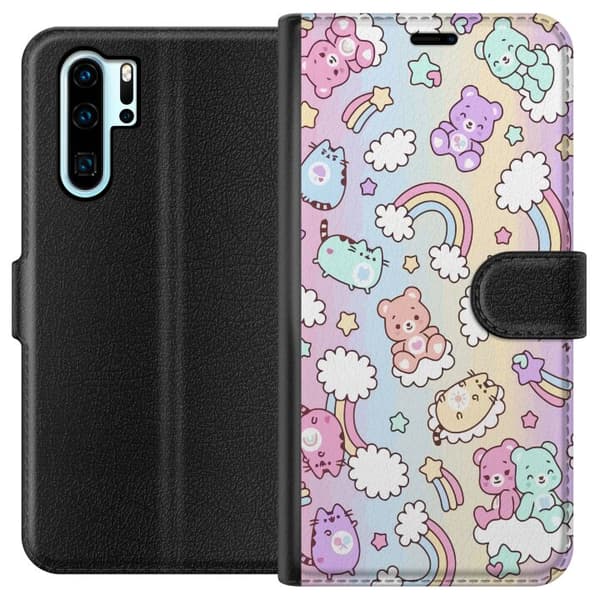 Kompatibelt Lommeboketui til Huawei P30 Pro Kawaii