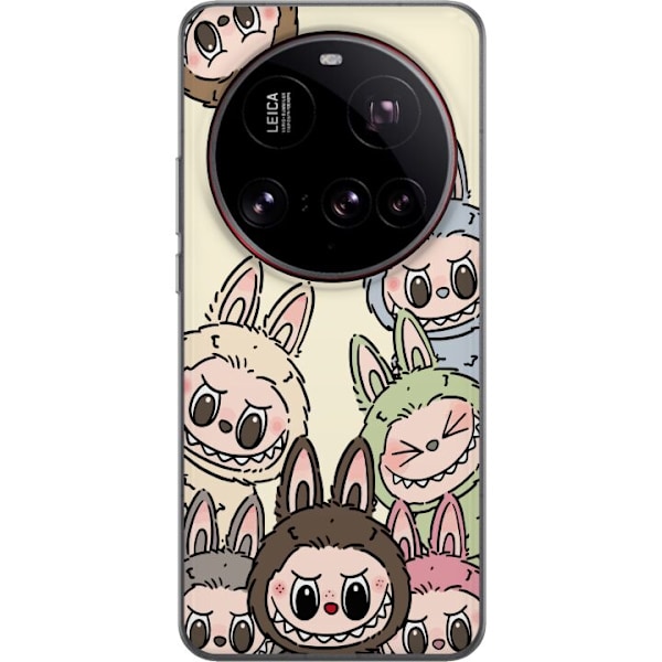 Xiaomi 15 Ultra Läpinäkyvä kuori Labubu Pastel Collection