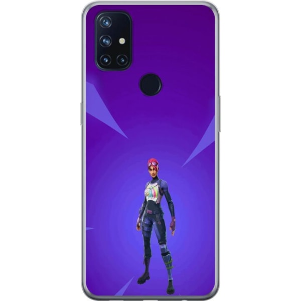 OnePlus Nord N10 5G Genomskinligt Skal Fortnite - Brite Bomber