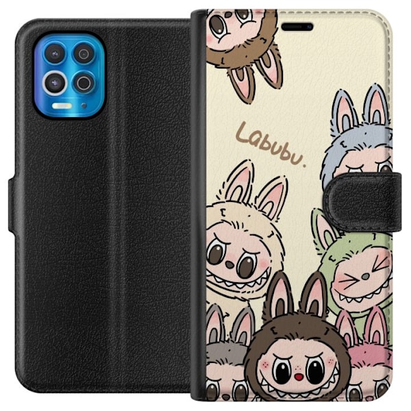 Motorola Edge S Lommeboketui Labubu Pastel Collection