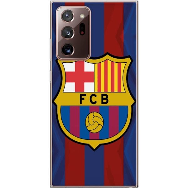 Samsung Galaxy Note20 Ultra Gjennomsiktig deksel FCB Barcelona