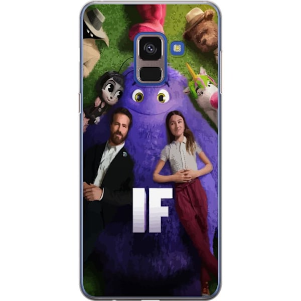 Samsung Galaxy A8 (2018) Läpinäkyvä kuori IF: Låtsaskompis