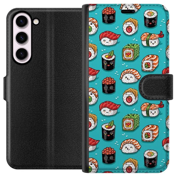 Kompatibelt Plånboksfodral till Samsung Galaxy S23+ Sushi