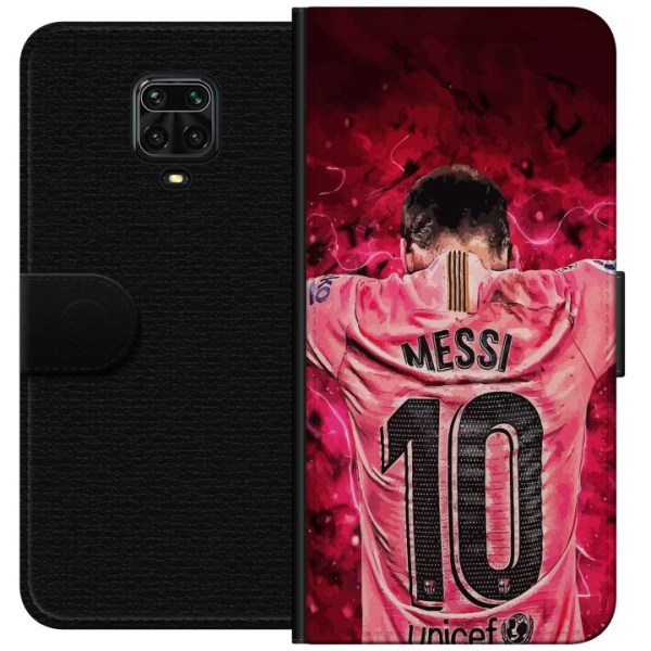 Xiaomi Redmi Note 9 Pro Lompakkokotelo Messi