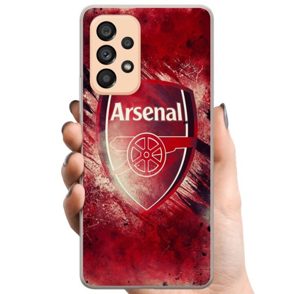 Samsung Galaxy A53 5G TPU Mobilskal Arsenal Football