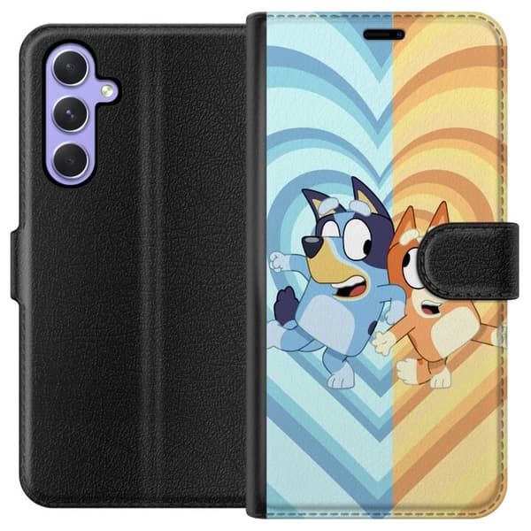 Kompatibelt Plånboksfodral till Samsung Galaxy A54 Bluey