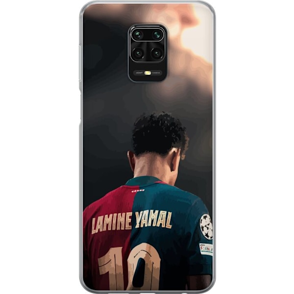 Xiaomi Redmi Note 9S Genomskinligt Skal Lamine Yamal