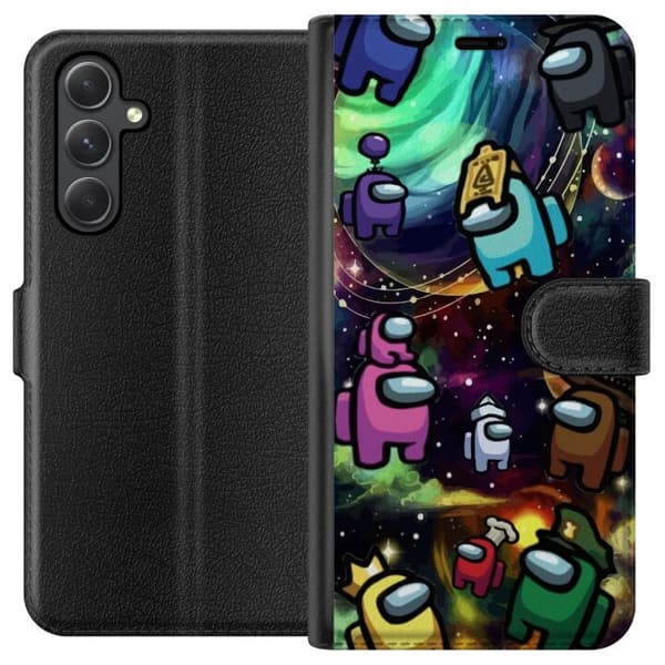 Kompatibelt Plånboksfodral till Samsung Galaxy A25 Among Us