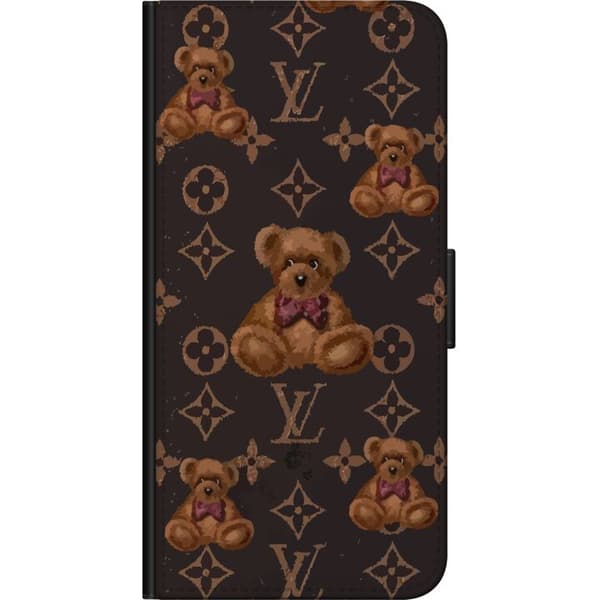 Kompatibel Tegnebogsetui til OnePlus 9 Pro Bjørne med mønster luksuslogo modestil