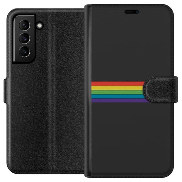 Kompatibel Tegnebogsetui til Samsung Galaxy S21+ 5G Pride