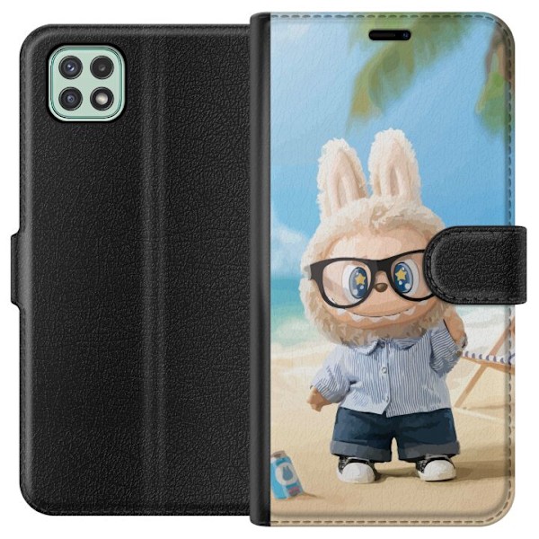 Samsung Galaxy A22 5G Plånboksfodral Labubu Dark Dreams – M