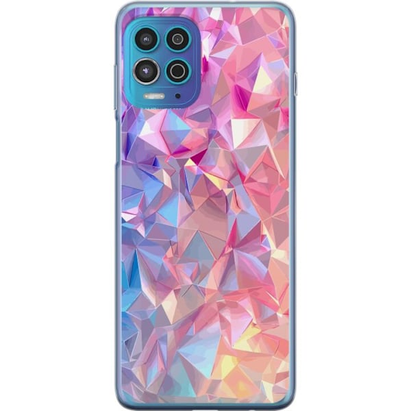 Motorola Moto G100 Gennemsigtig cover Dimensional Fantasi