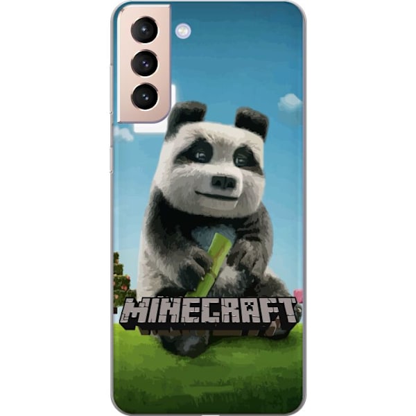 Samsung Galaxy S21 Läpinäkyvä kuori A Minecraft Movie
