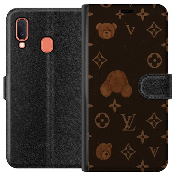 Samsung Galaxy A20e Lompakkokotelo Plush Luxe