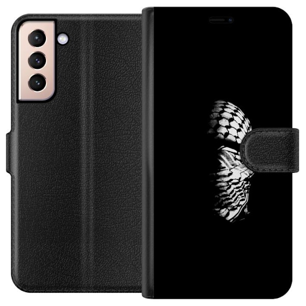 Samsung Galaxy S21 Plånboksfodral Keffiyeh-mönster – klass