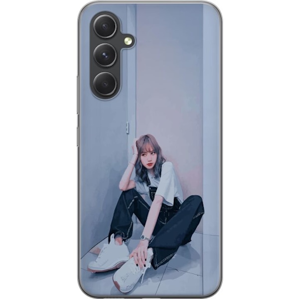 Samsung Galaxy S24+ Läpinäkyvä kuori Lisa from Blackpink – K-pop Style Icon