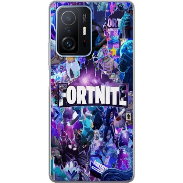 Xiaomi 11T Pro Gjennomsiktig deksel Fortnite