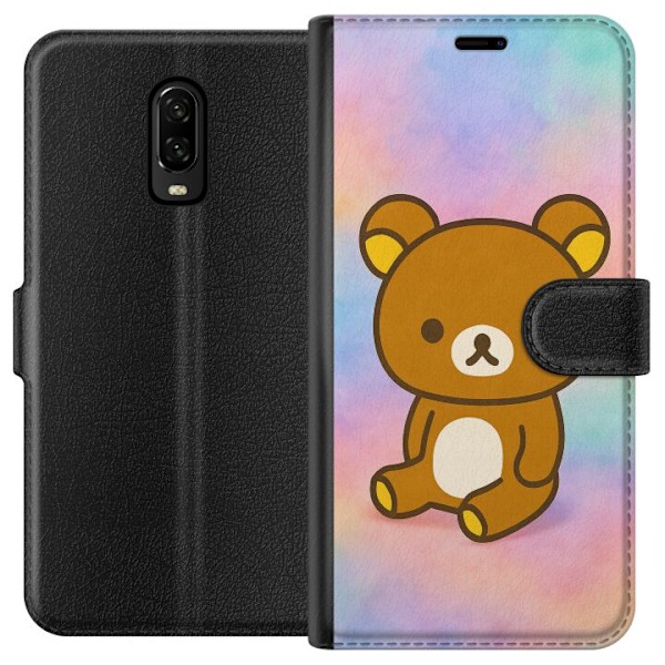 OnePlus 6T Lommeboketui Kawaii Sanrio Rilakkuma