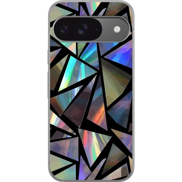 Google Pixel 9 Pro Gennemsigtig cover 3D Reflektion