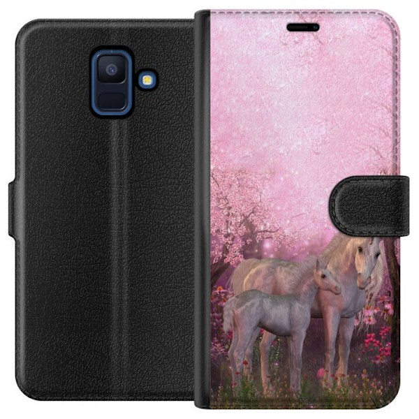 Samsung Galaxy A6 (2018) Tegnebogsetui Enicorn
