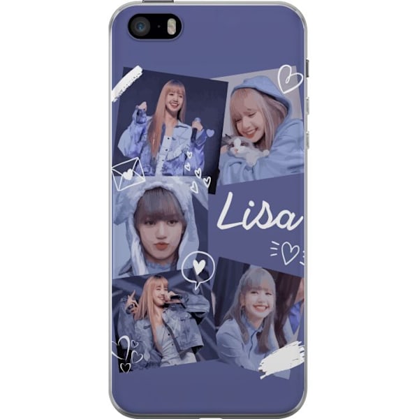 Apple iPhone SE (2016) Läpinäkyvä kuori Lisa Blackpink – Aesthetic K-pop Queen