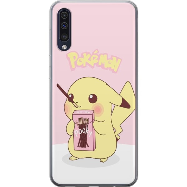 Samsung Galaxy A50 Gjennomsiktig deksel Pokemon