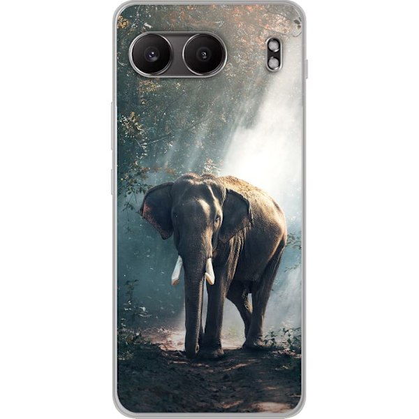 OnePlus Nord 4 Gennemsigtig cover Elefant