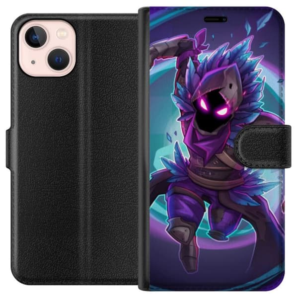 Kompatibelt Plånboksfodral till Apple iPhone 13 mini Fortnite Raven
